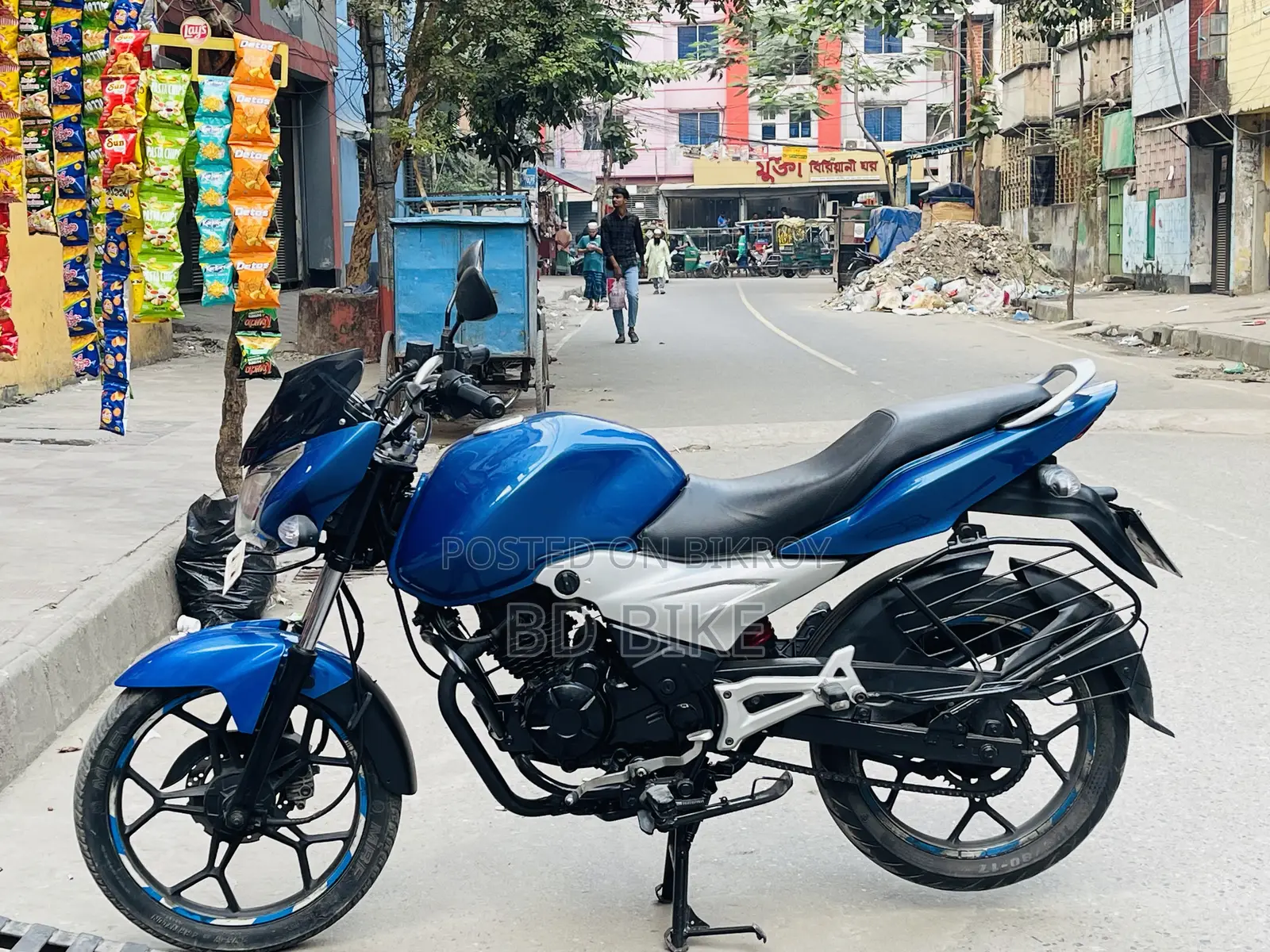 বাজাজ ডিসকভার ১২৫ ২০১৪ নীল