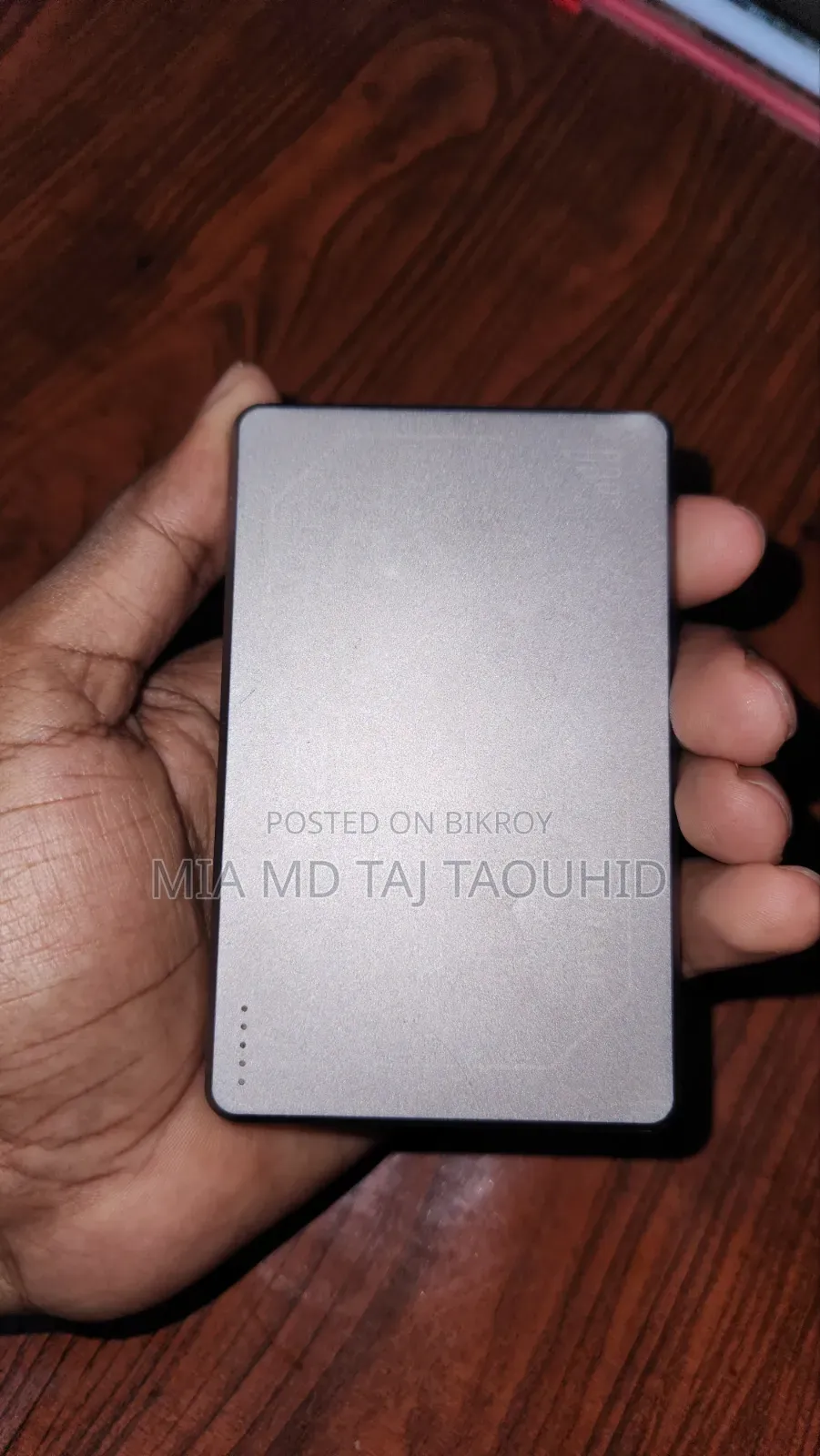 ইনফিনিক্স নোট ৫০ অরিজিনাল ম্যাগনেটিক ওয়্যারলেস পাওয়ার ব্যাংক ৫০০০এমএএইচ ব্যাটারি