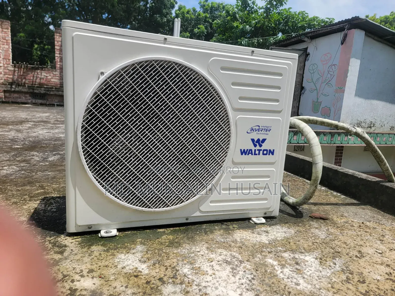 ১.৫ টন Inverter ব্র্যান্ড নেম ওয়ালটন ফুল ফ্রেশ কন্ডিশন রানিং AC