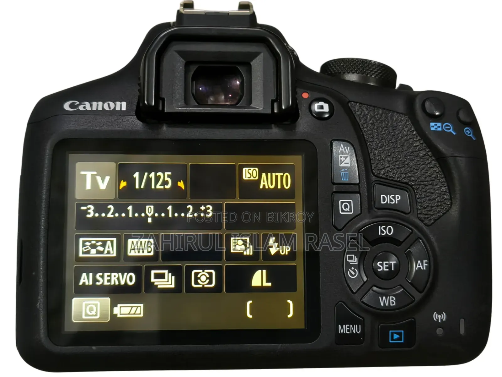 Canon Eos 2000d With 18-55 Kit Ef-S Is Ii