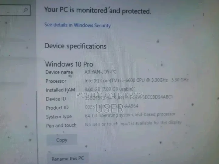 Gigabyte GA-H110MSTX-HD3-ZK 8GB Intel Core i5 128GB SSD