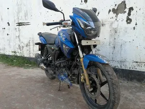 টিভিএস আপ্যাচি আরটিআর ১৬০ টুভি ২০১৮ নীল