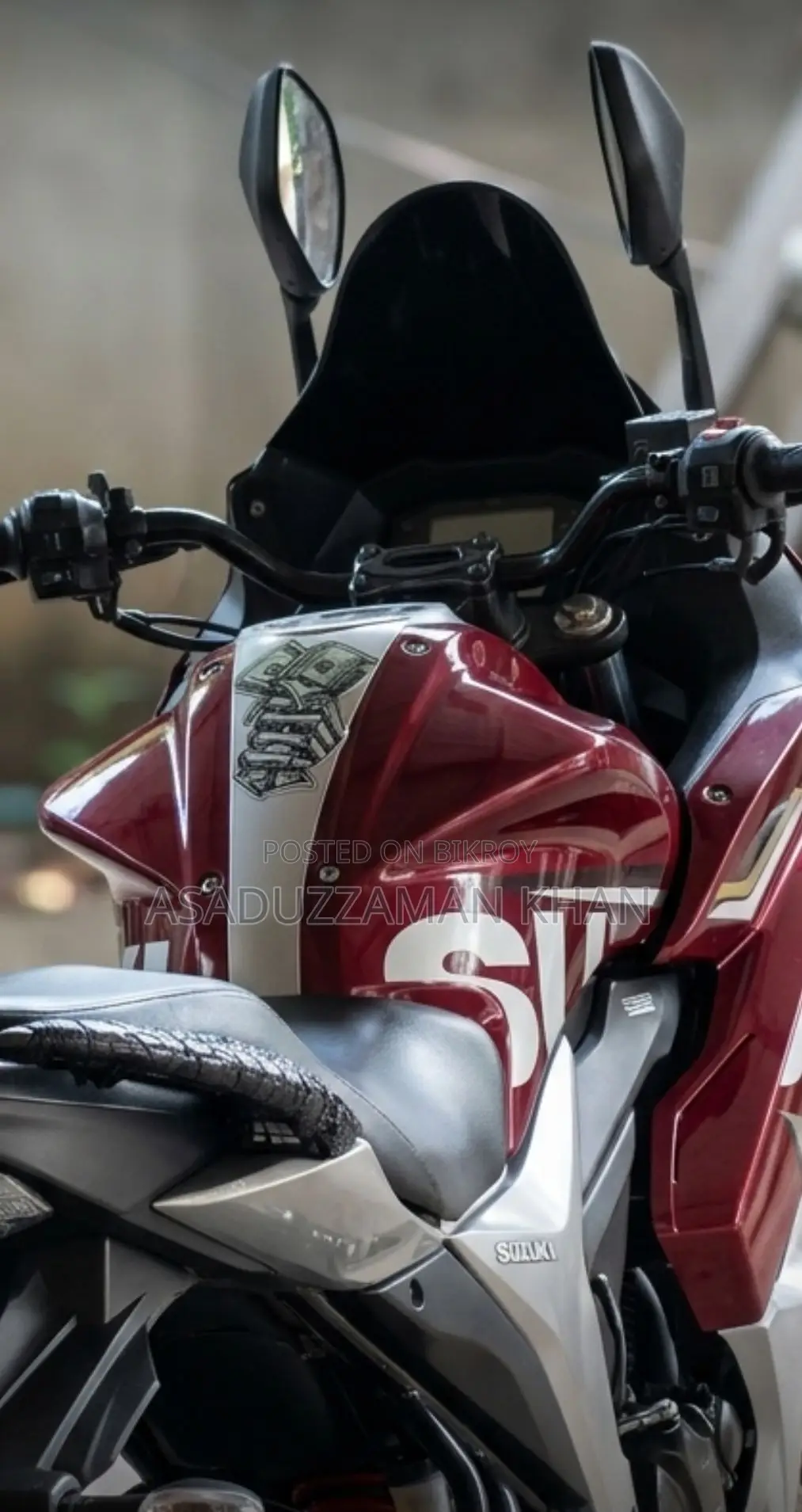 Suzuki Gixxer SF 2022 Red