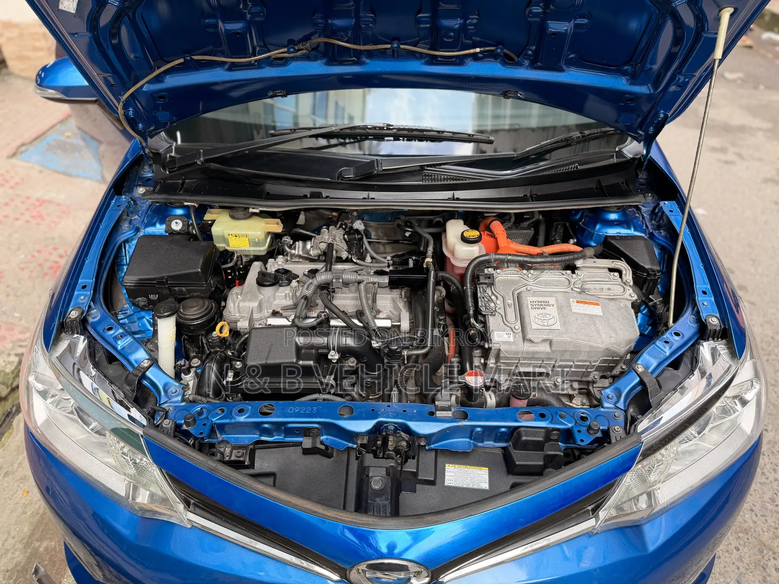 Toyota Corolla Fielder 2016 ব্লু