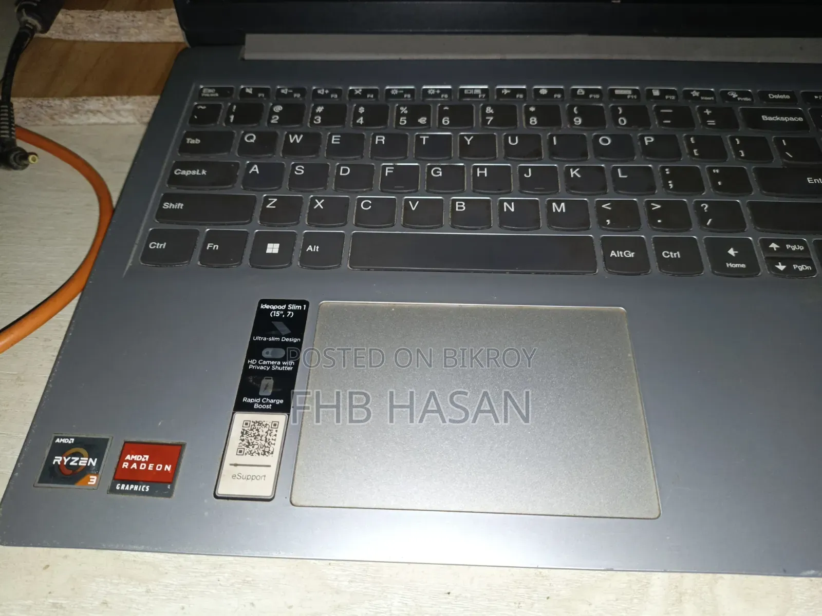 Laptop Lenovo Ideapad 3 8GB AMD SSD 512GB