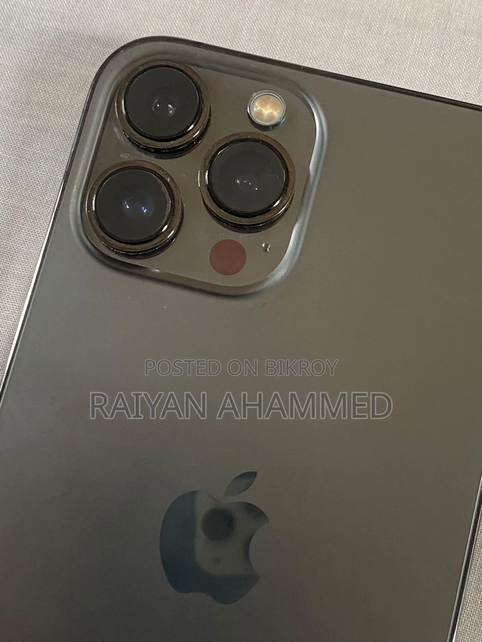 অ্যাপল আইফোন ১৩ প্রো ম্যাক্স ৫১২ জিবি ব্ল্যাক