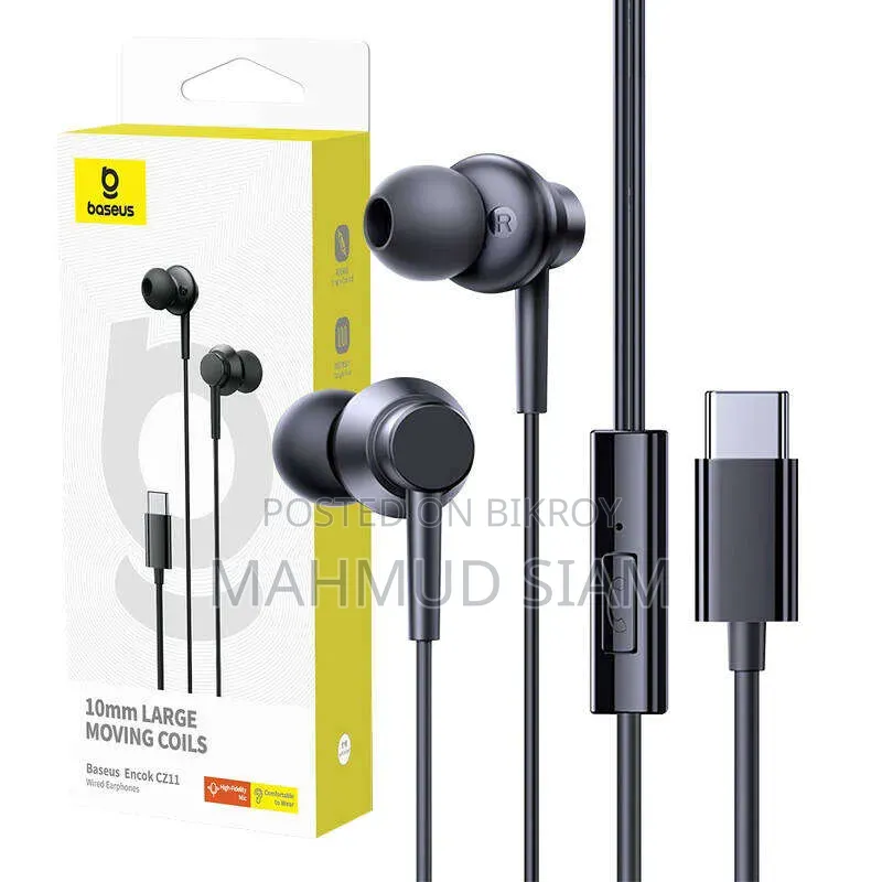 Baseus Encok CZ11 Type-C in-Ear Earphones
