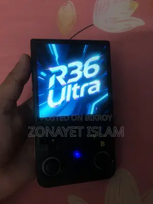 আর ৩৬ আল্ট্রা গেমিং কনসোল ব্ল্যাক