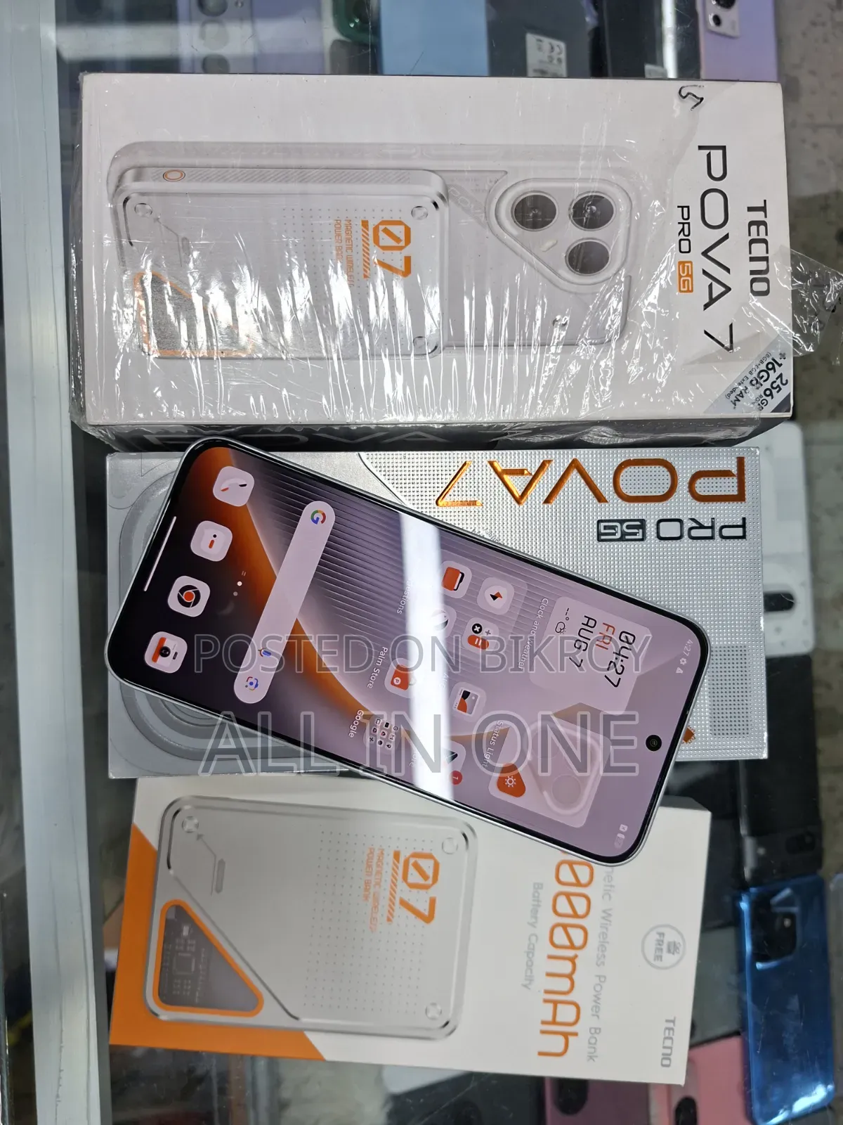 টেকনো পোভা ৭ প্রো ৫জি ২৫৬ জিবি সিলভার