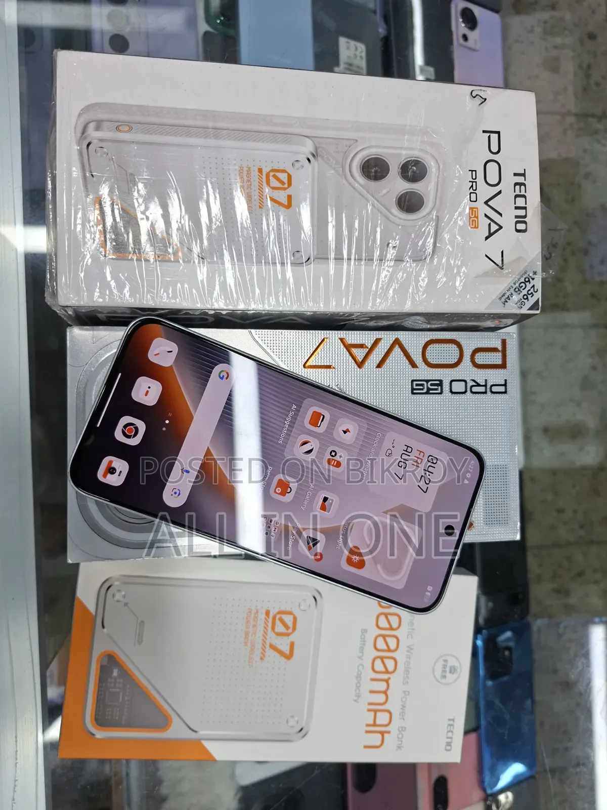 টেকনো পোভা ৭ প্রো ৫জি ২৫৬ জিবি সিলভার