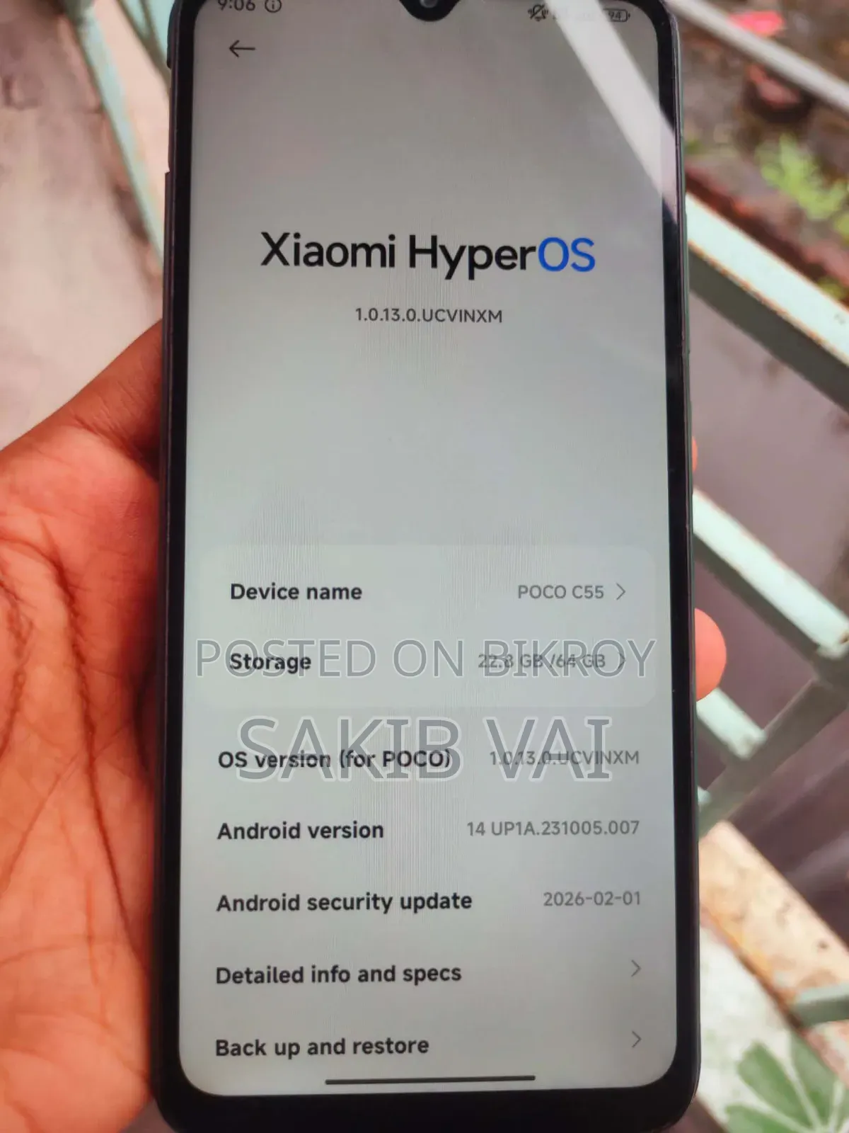 Xiaomi Poco C55 64 GB Green