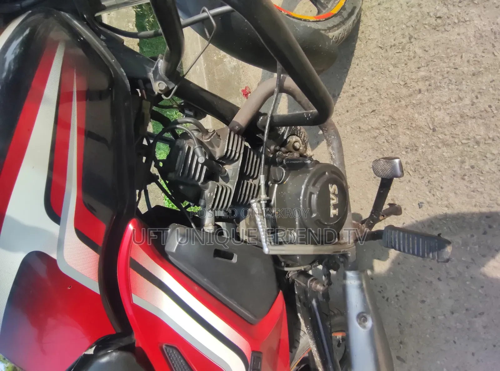 TVS Metro 2020 Red