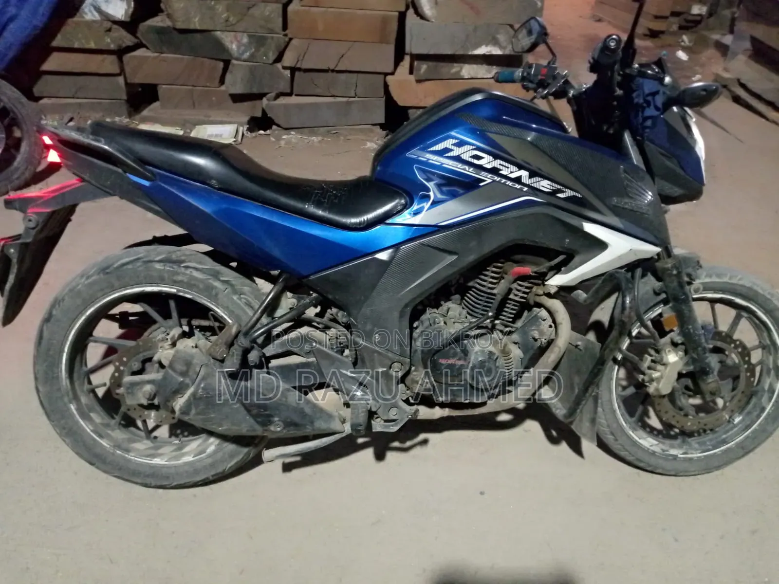 Honda Hornet 2019 Blue