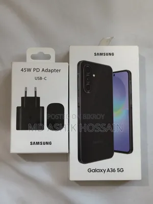 স্যামসাং গ্যালাক্সি এ৩৬ ১২৮ জিবি ব্ল্যাক