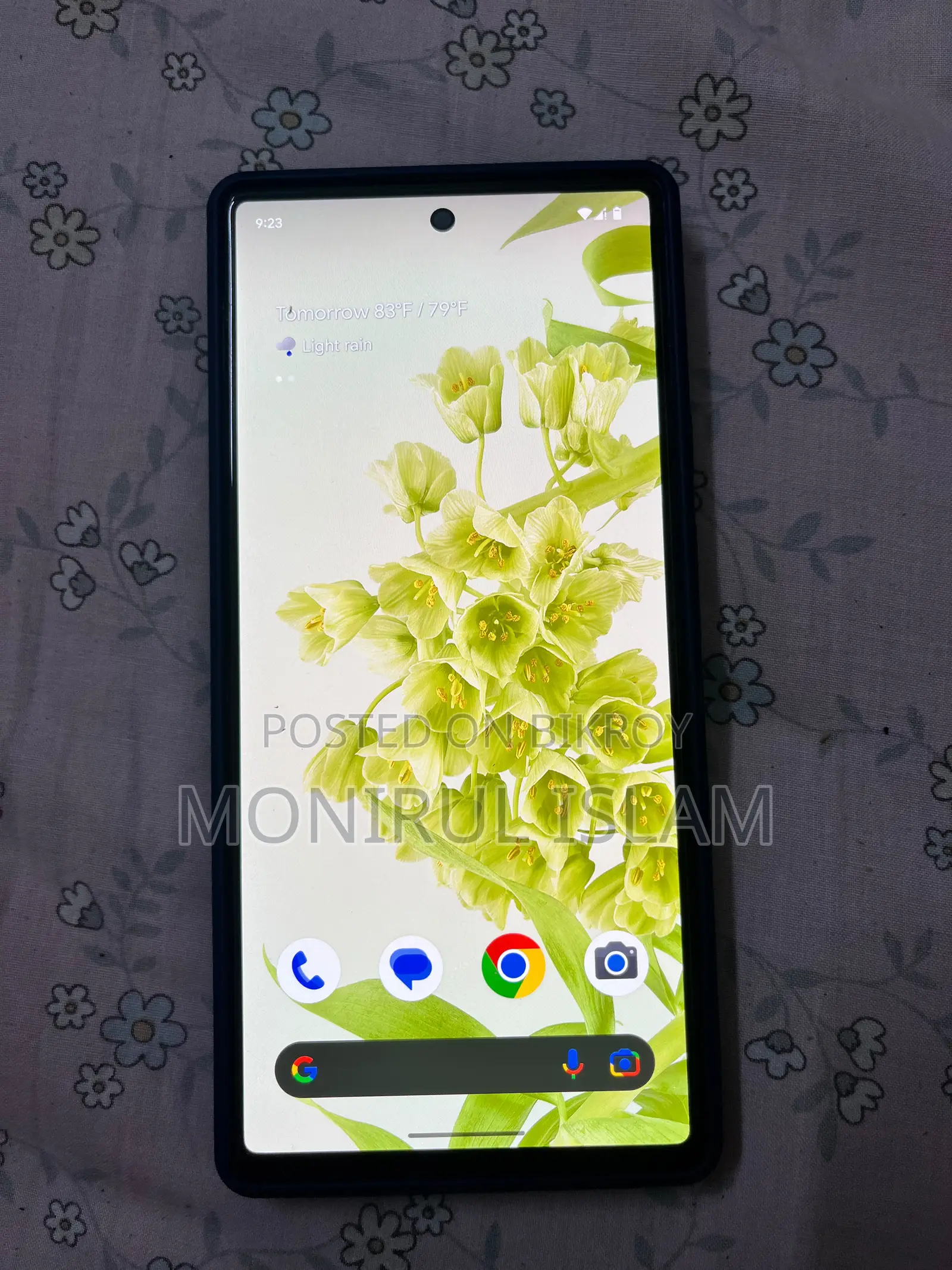 গুগল পিক্সেল ৬ ২৫৬ জিবি ব্ল্যাক