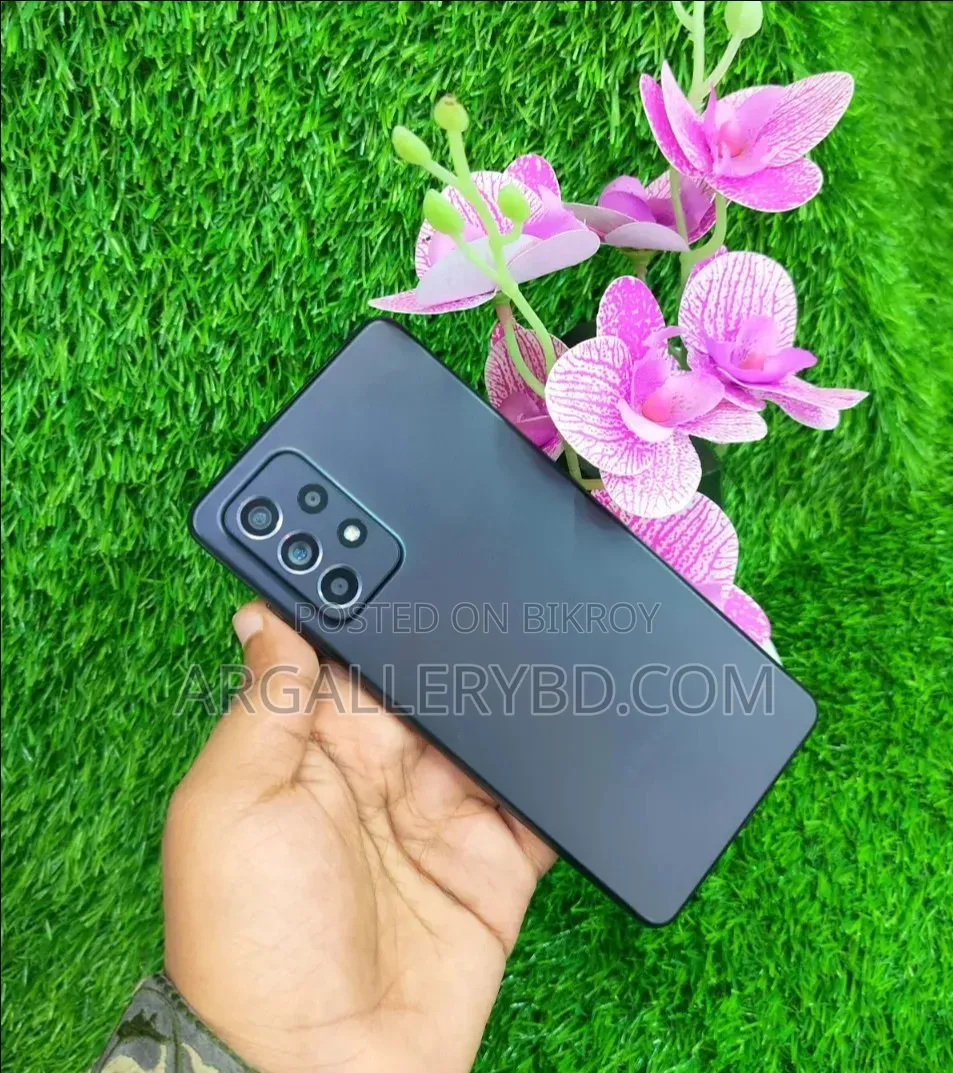 স্যামসাং গ্যালাক্সি এ৫২ ৫জি ১২৮ জিবি ব্ল্যাক