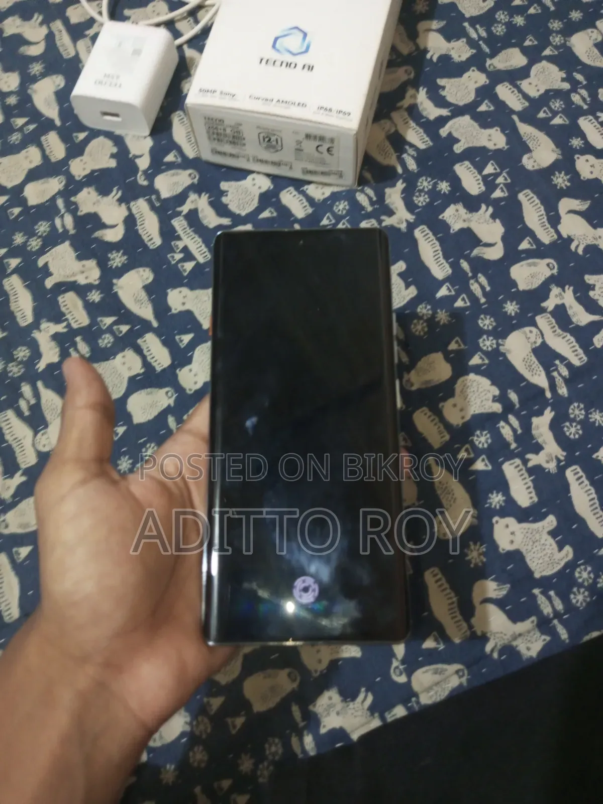 টেকনো ক্যামন ৪০ প্রো ৪জি ২৫৬ জিবি সিলভার