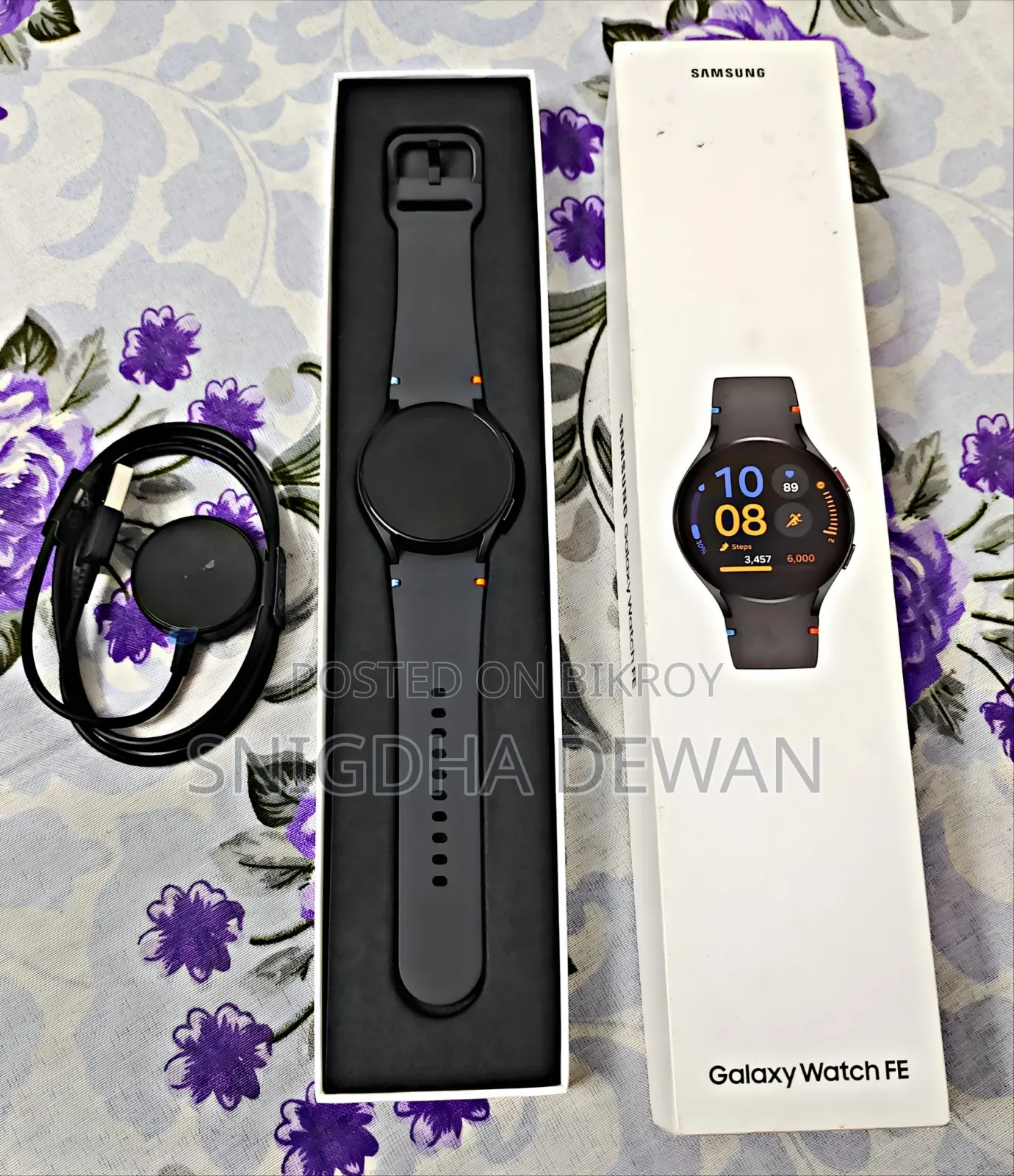 Samsung Galaxy Watch FE 40mm Black (Brand New From USA)