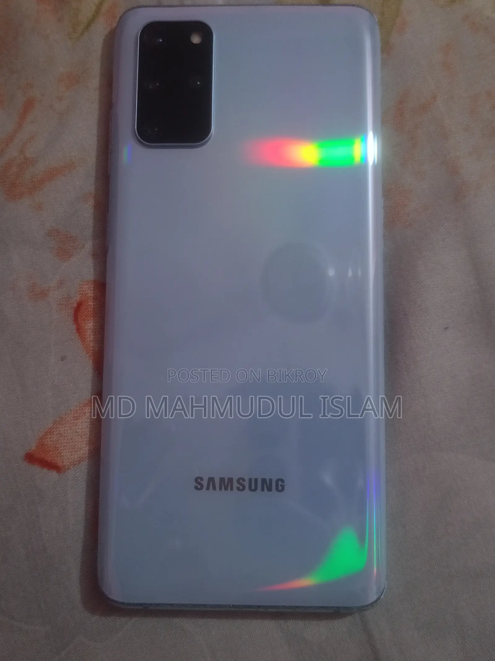 স্যামসাং গ্যালাক্সি এস২০+ ৫জি ১২৮ জিবি ব্লু