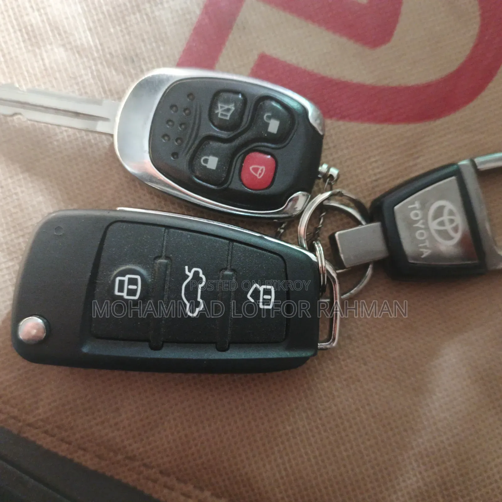 Toyota Allion 2004 Red