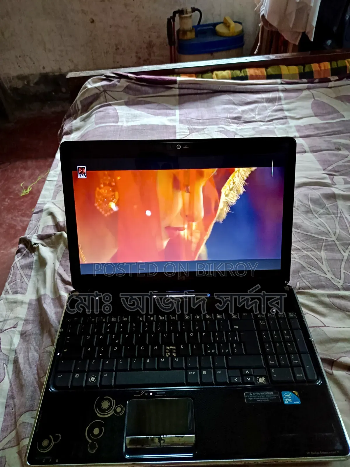 HP Laptop 4GB HDD 500GB