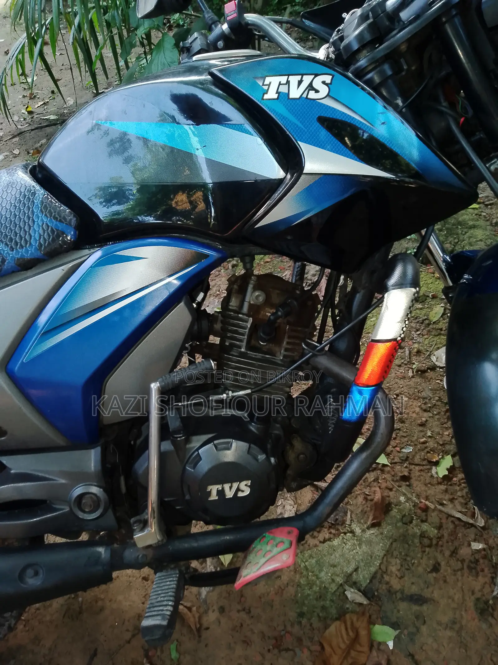 TVS Stryker 125 2018 Blue