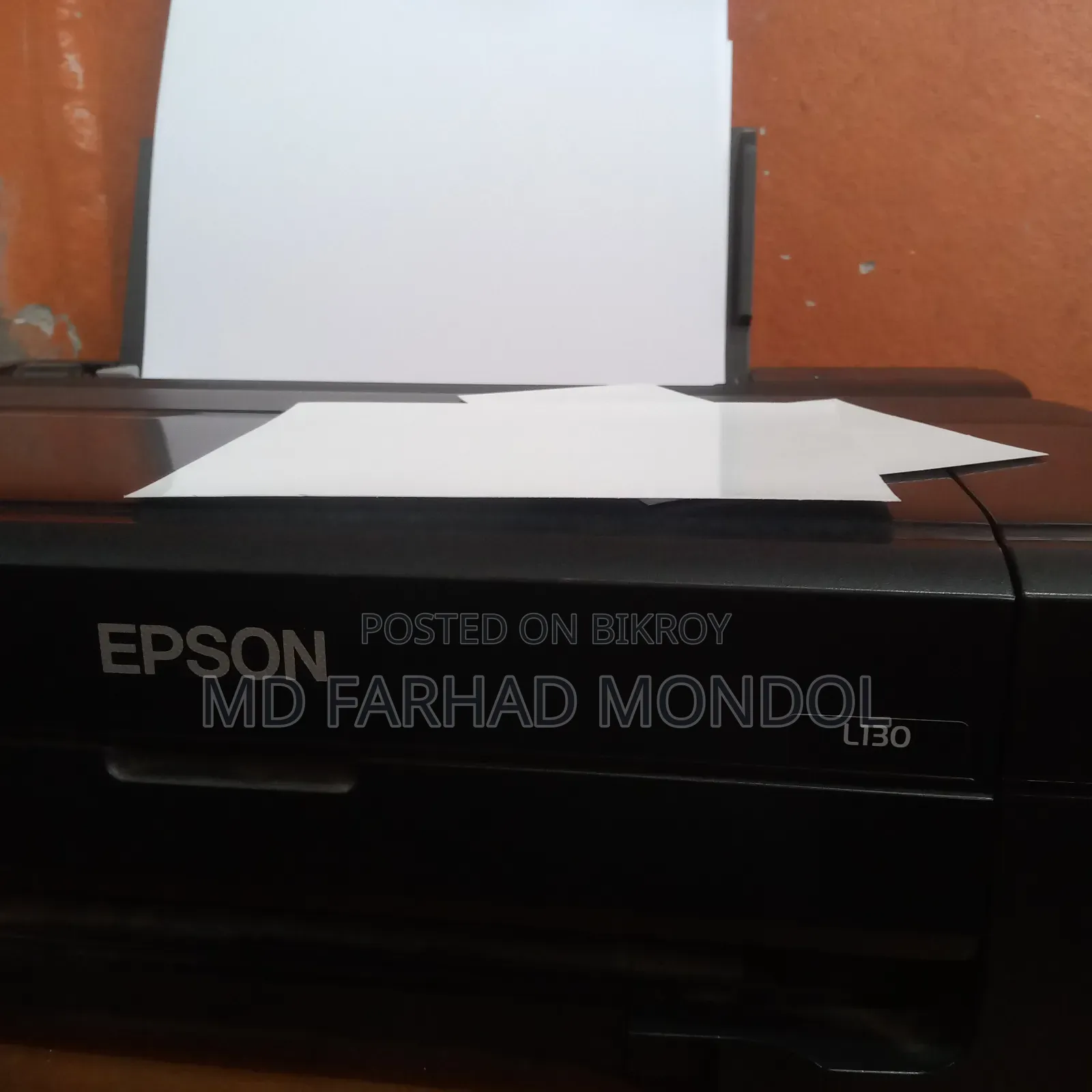 Epson L130 প্রিন্টার ইমারজেন্সি সেল পোস্ট