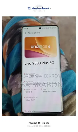 New Vivo Y300 Plus 128 GB Silver