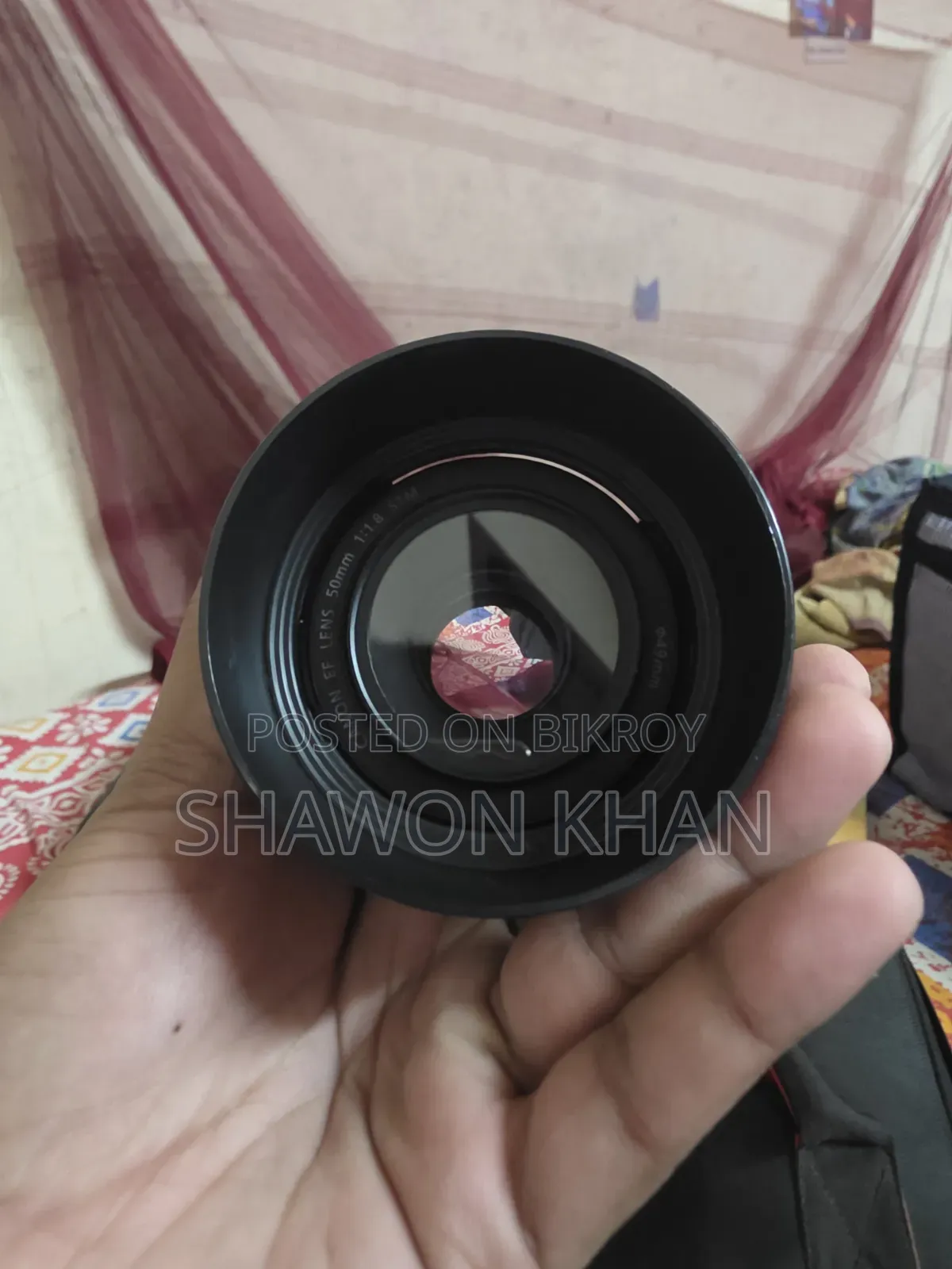 Canon 1200D Camera, with Canon EF Lens 50 Mm 1.4 STM