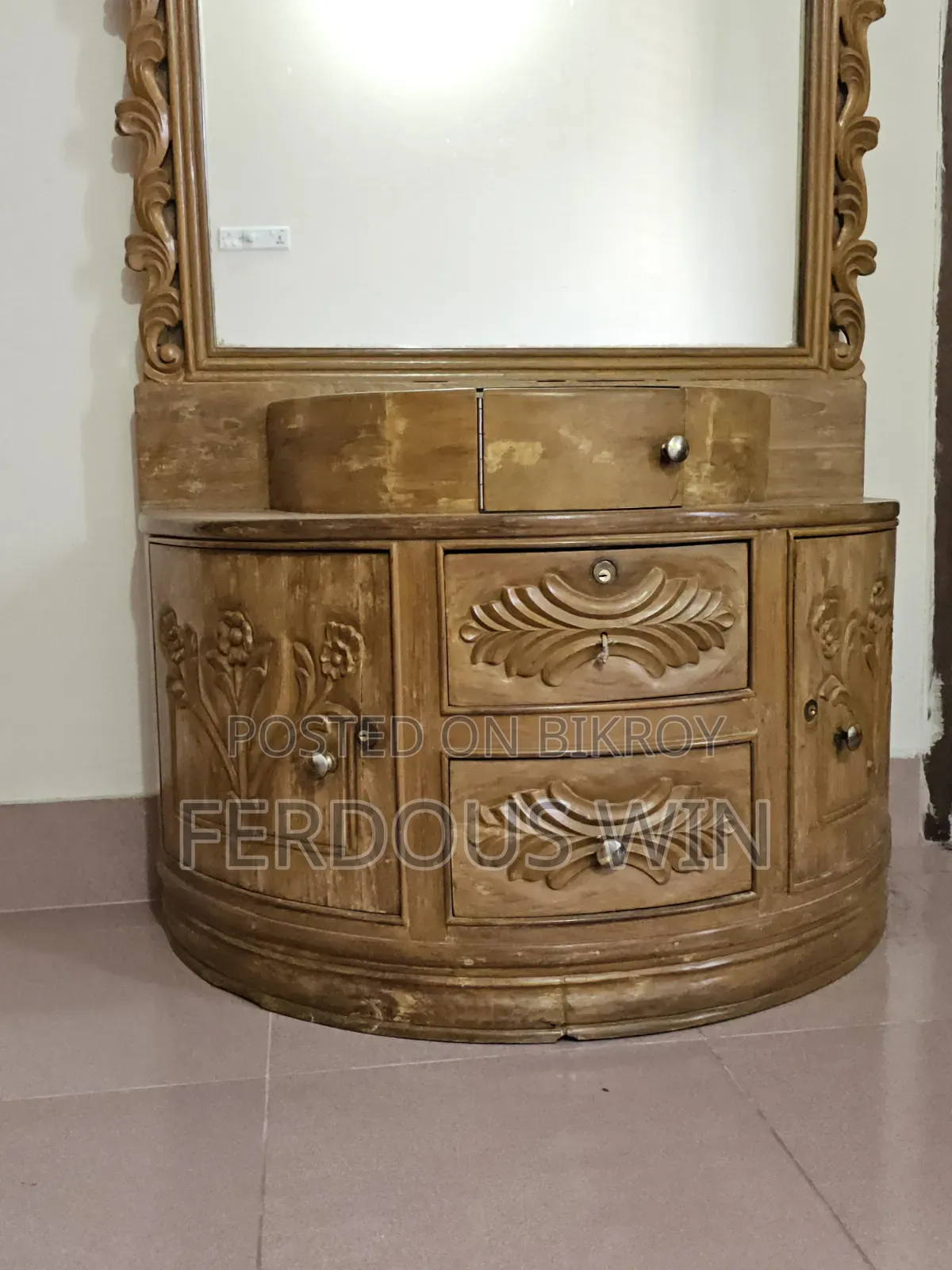 Teak Wood Dressing Table