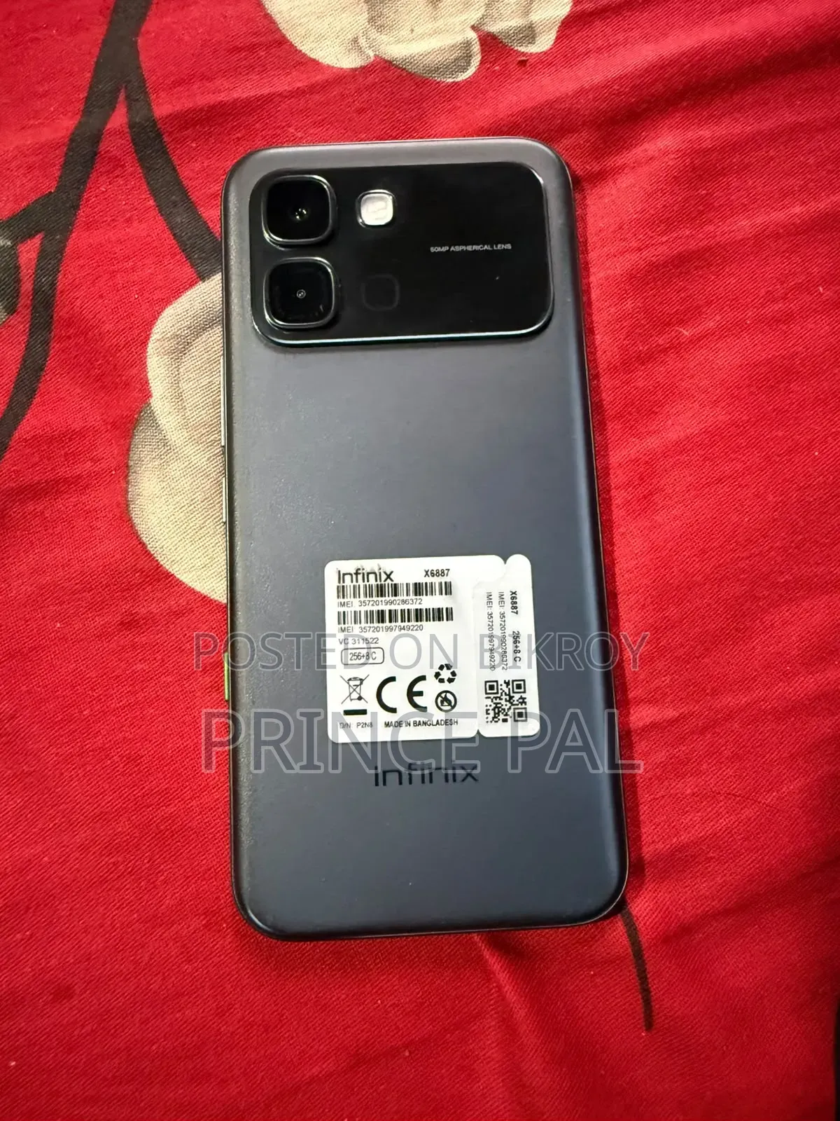 Infinix Note Edge 256 GB Black