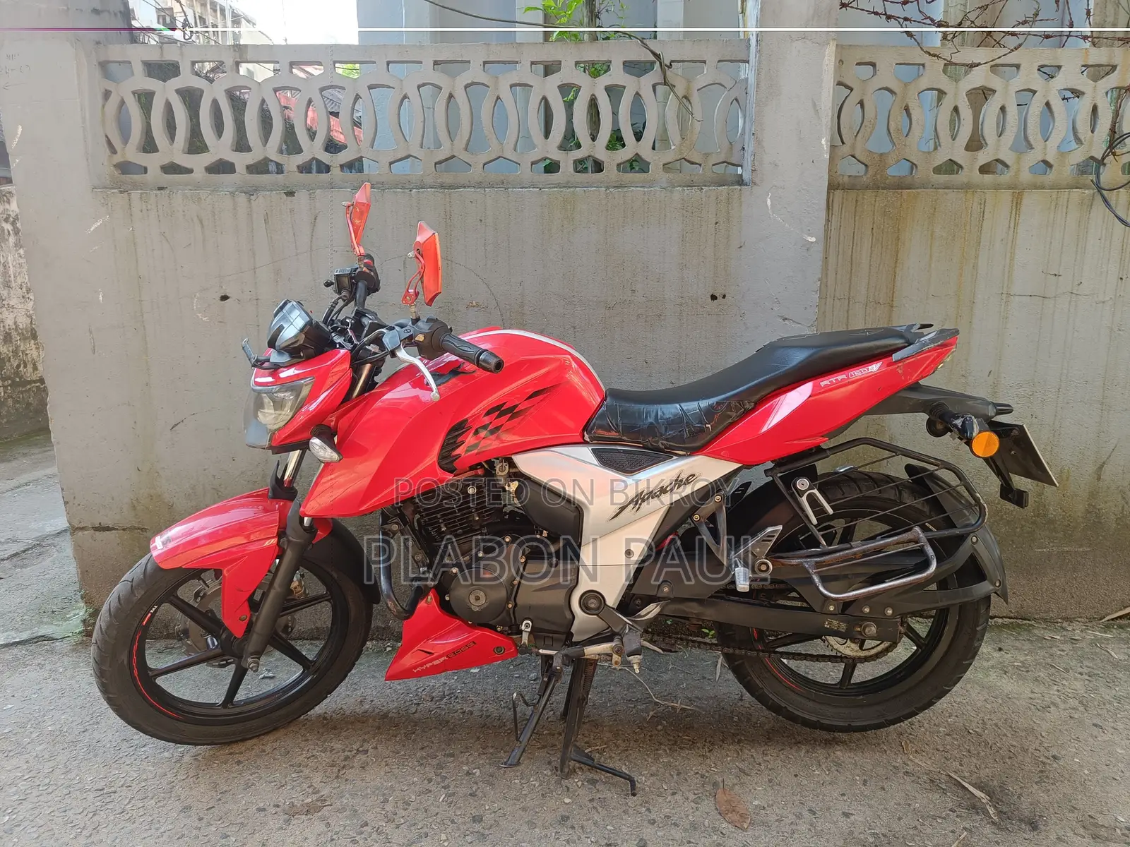 TVS Apache 160 4V 2019 Red