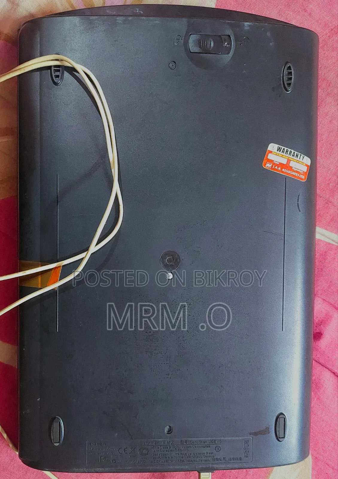 ক্যানন স্ক্যানার ; ক্যানোস্ক্যান লাইডি ১১০