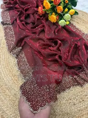 Georgette Stone Work Saree!🌷