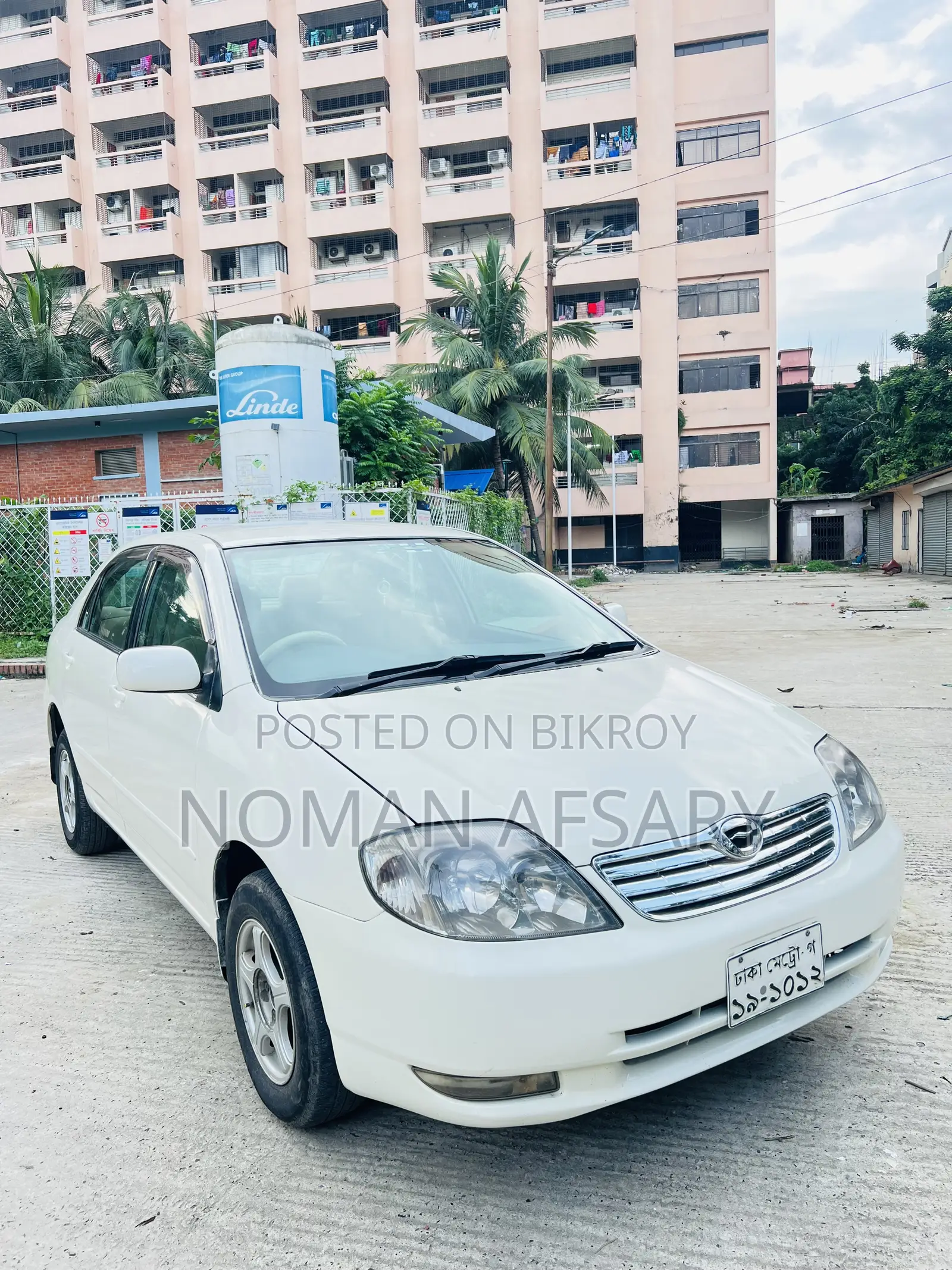 টয়োটা করোল্লা সেডান অটোমেটিক ২০০৪ সাদা