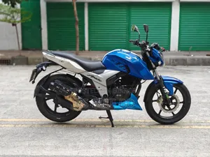 TVS Apache 160 4V 2021 Blue