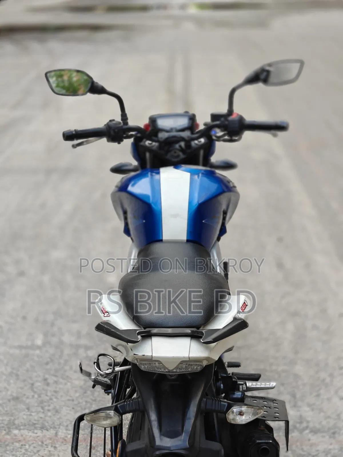 TVS Apache 160 4V 2021 Blue