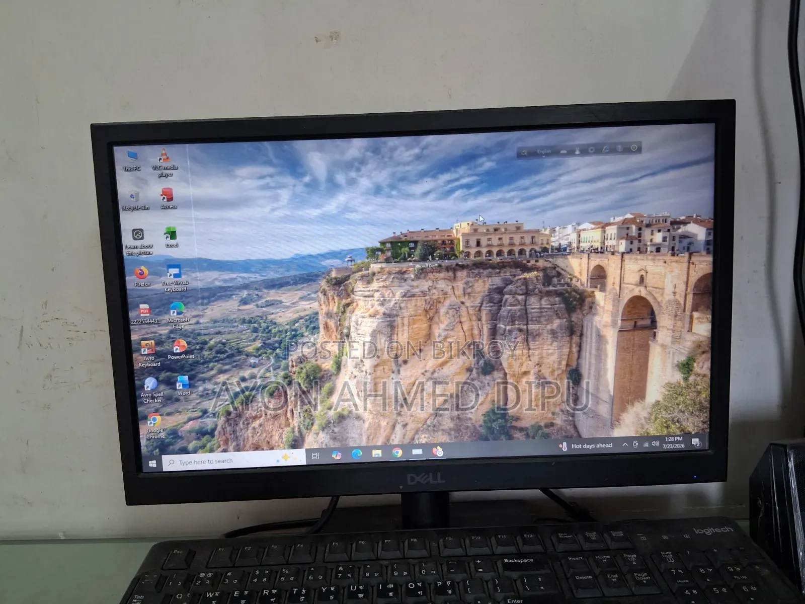 Desktop Computer Gigabyte 8GB Intel Pentium SSD 128GB