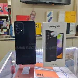 স্যামসাং গ্যালাক্সি এ৫২ ১২৮ জিবি কালো