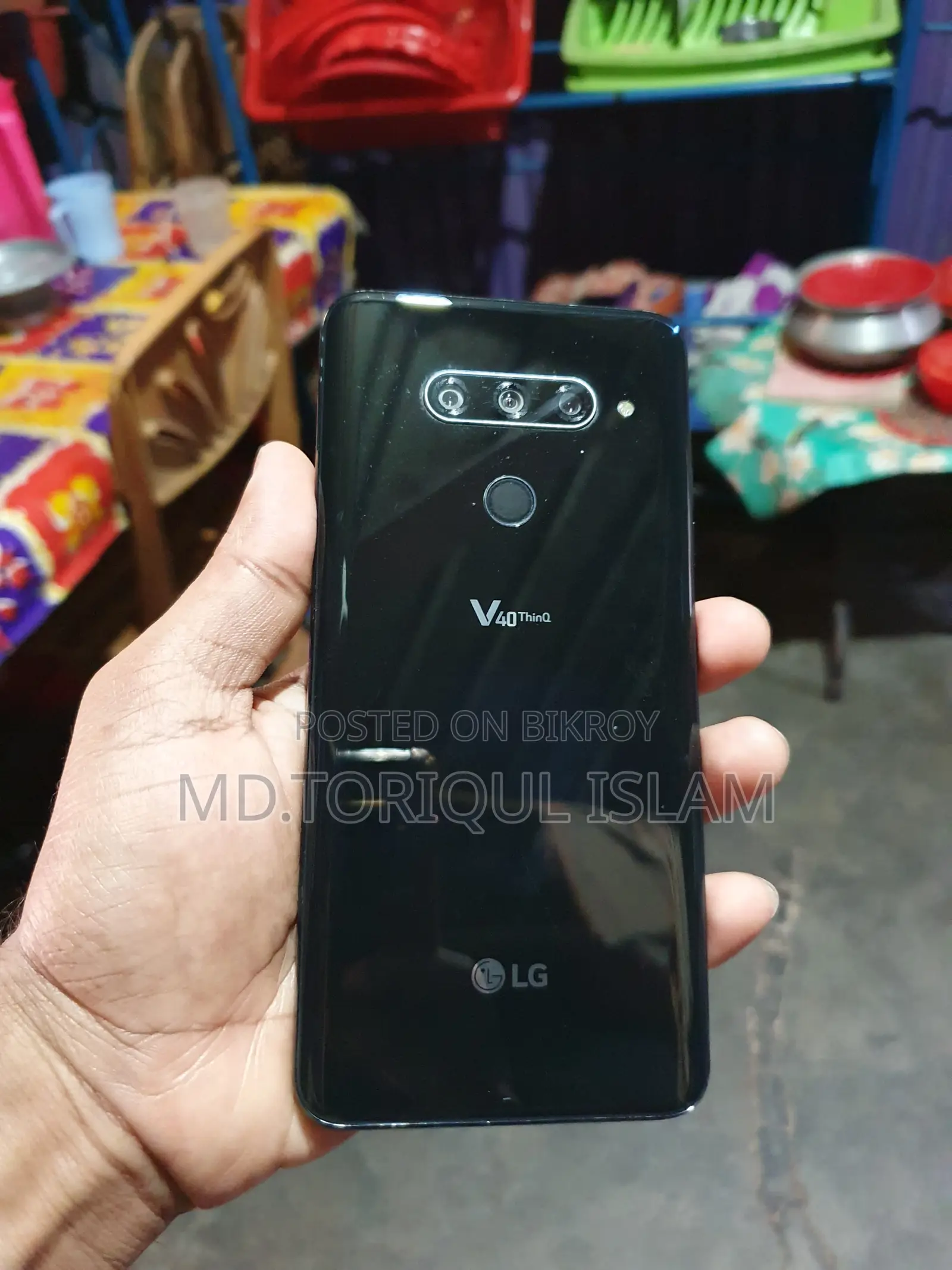 LG V40 ThinQ 128 GB Black