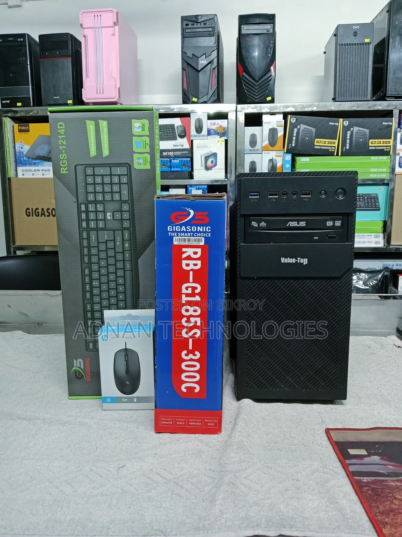 New Desktop Computer 8GB Intel Core I5 SSD 128GB