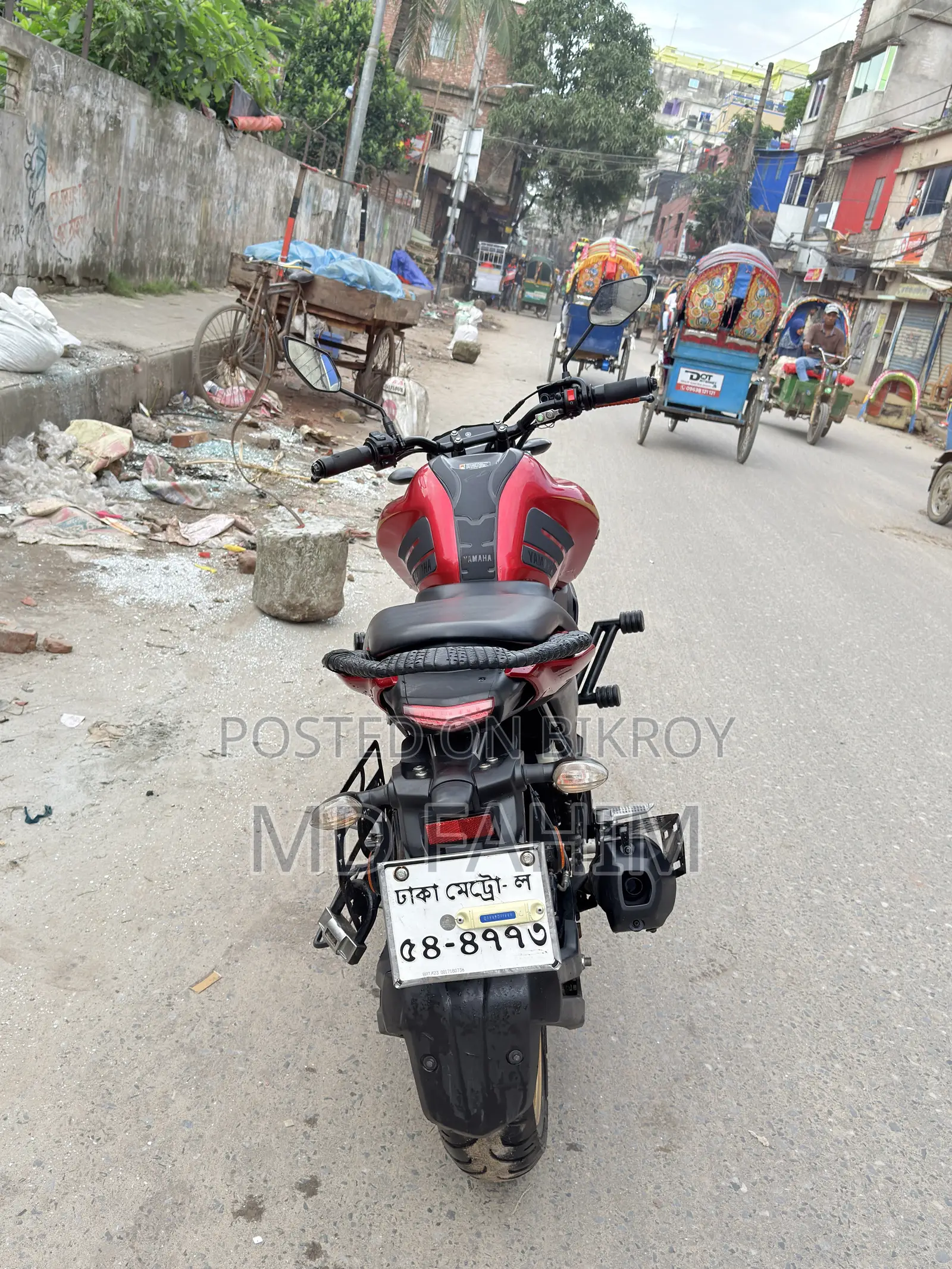 Yamaha FZ 2024 Red