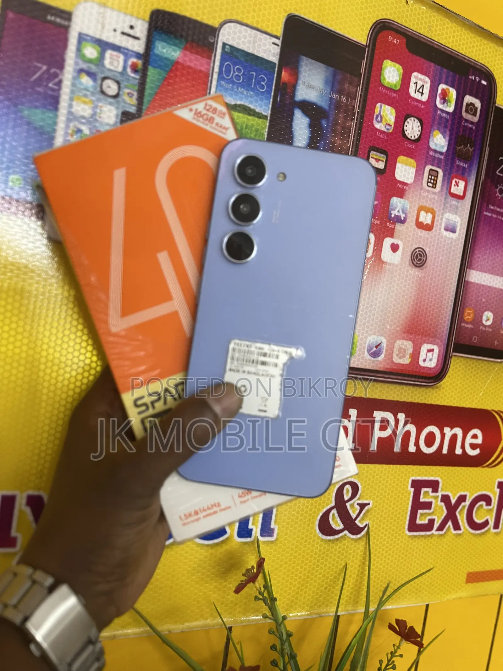 Tecno Spark 40 Pro 128 GB Purple