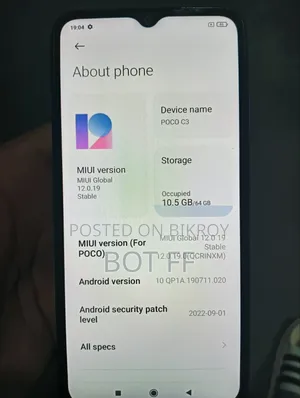 Xiaomi Poco C3 64 GB Blue