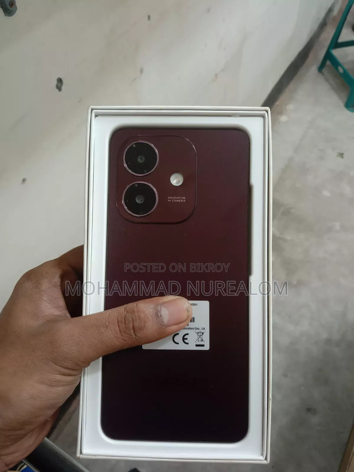 Oppo A3x 128 GB Gray