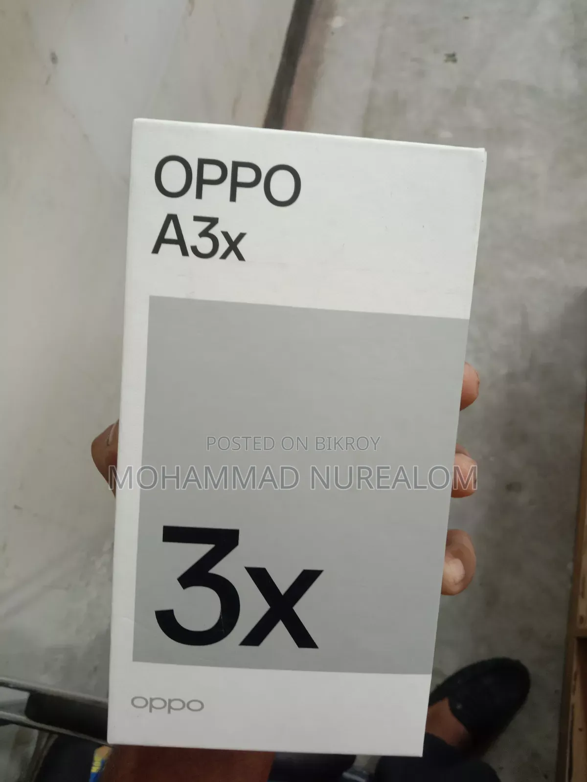 Oppo A3x 128 GB Gray