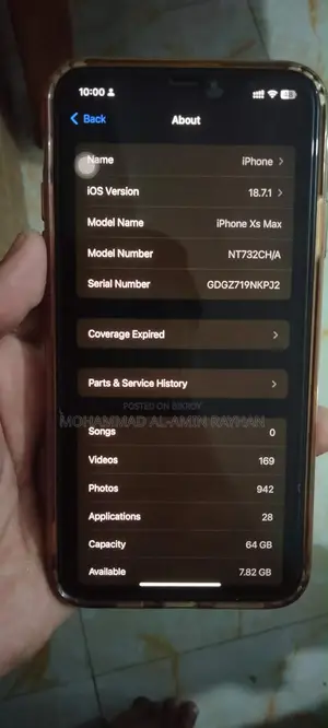 Apple iPhone XS Max 64 GB Gold