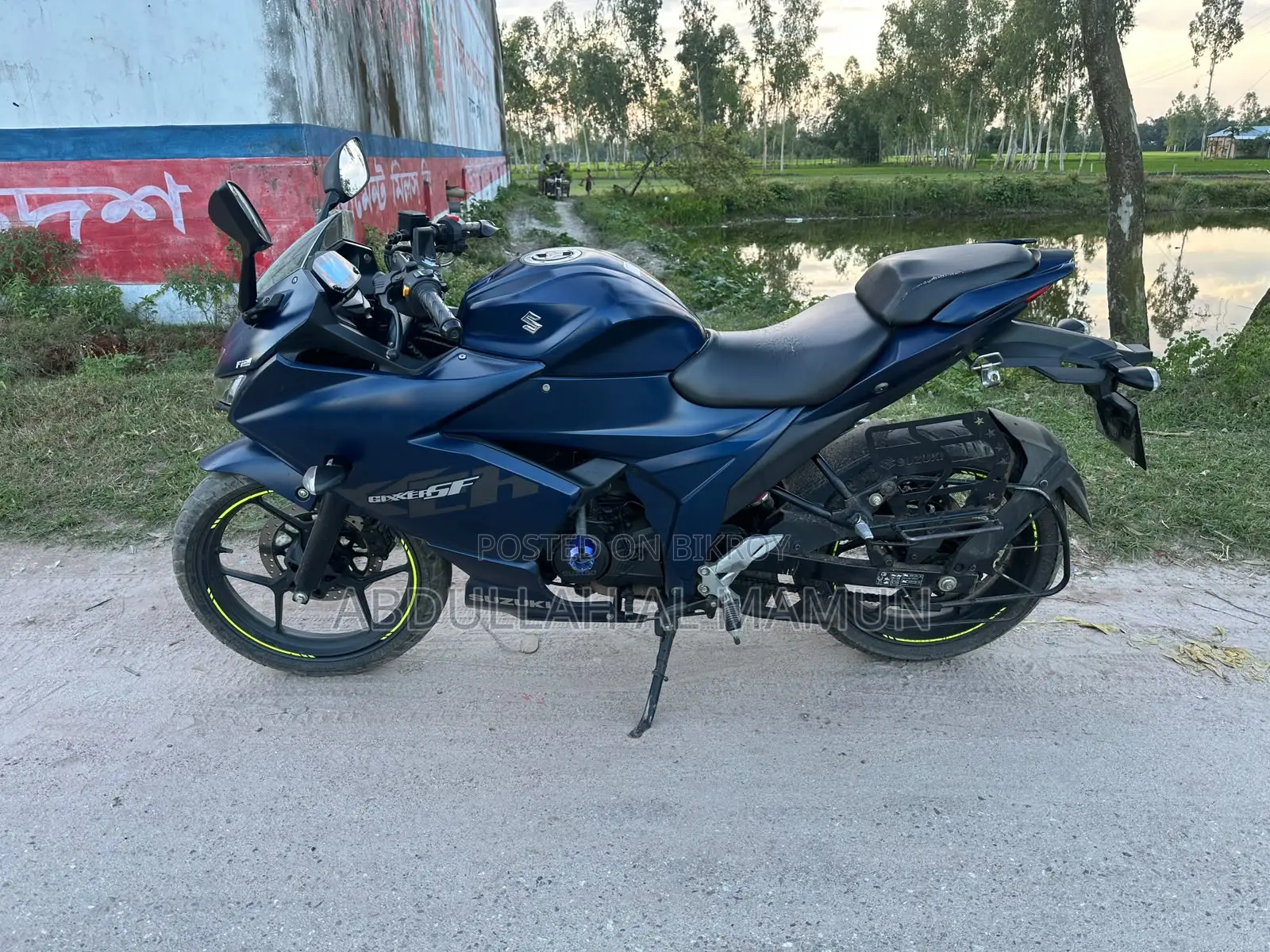 Suzuki Gixxer SF 2024 Blue