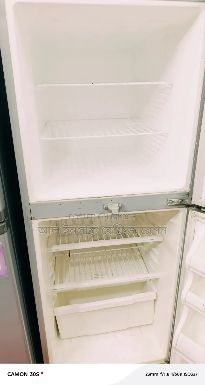 A 16.5 cubic feet Walton fridge will be sold