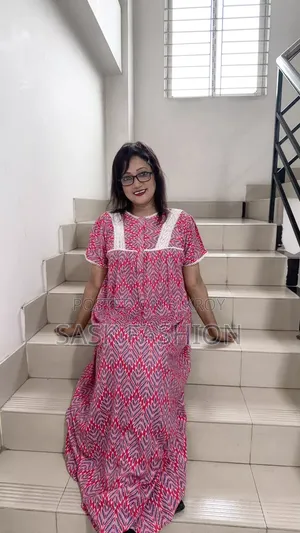 Comfortable cotton maxi for summer.